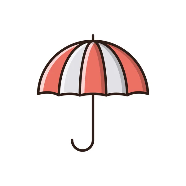 Sigorta vektör düz simgesi