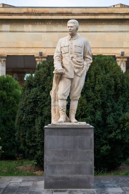 Gori 'deki Stalin Heykeli (Stalin' in doğduğu yer, Gürcistan)).