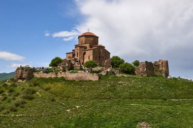 Mtskheta, Georgia 'daki Antik Jvari Manastırı.