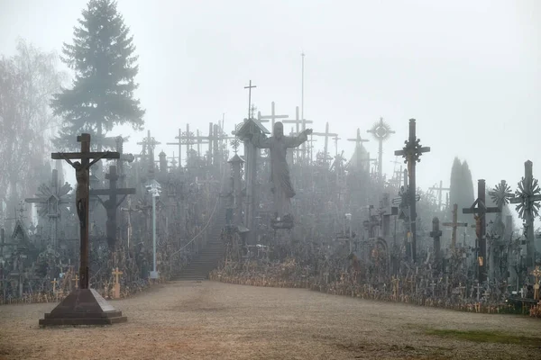 Haçlar Tepesi (Kryziu kalnas), Litvanya 'nın kuzeyinde ünlü bir hac mekanı..