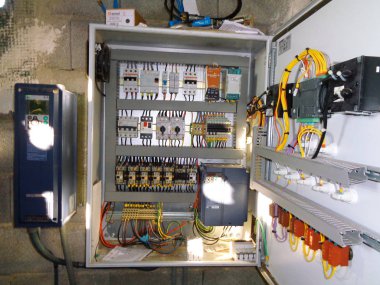 teller ve devre kesiciler elektrik dağıtım kutusu sigorta kutusu 