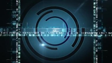 soyut numaraları video arka plan