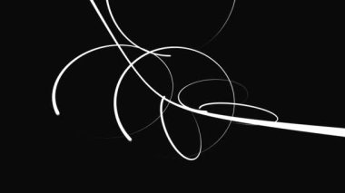 Soyut beyaz çizgiler hareketli arka plan