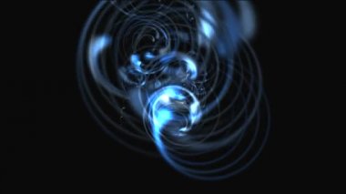 mavi soyut dönen hareketli arka plan