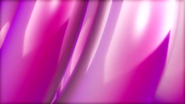 背景ピンクのチューブ通過空気 — ストック動画