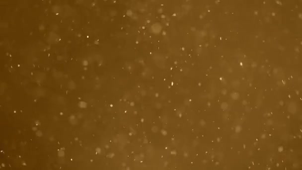 大量下落的火花象微粒 — 图库视频影像