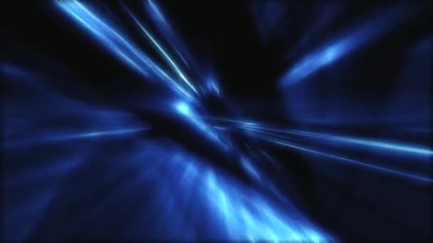 Холодный синий фон движения — стоковое видео