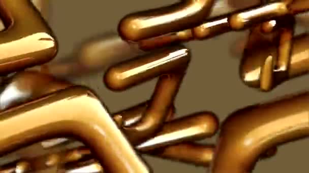 銅のモーション背景 — ストック動画