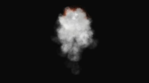 蒸气喷雾背景 — 图库视频影像
