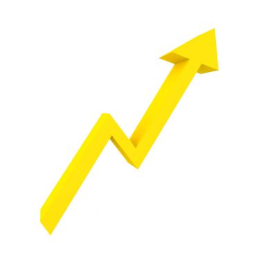 bir yıldırım 3D çizimi