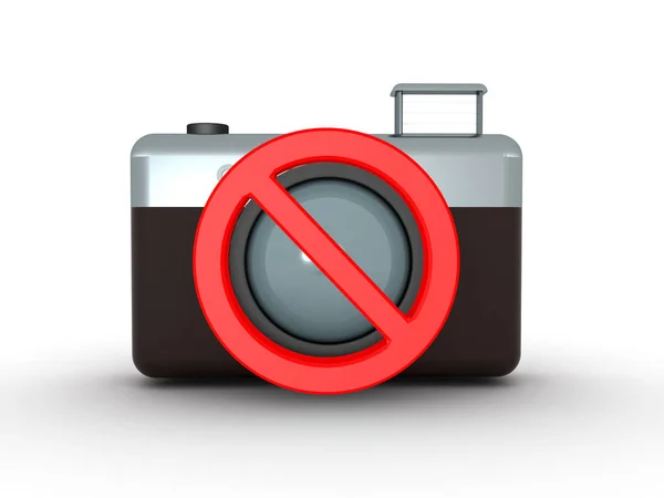 3D-no picture teken — Stockfoto