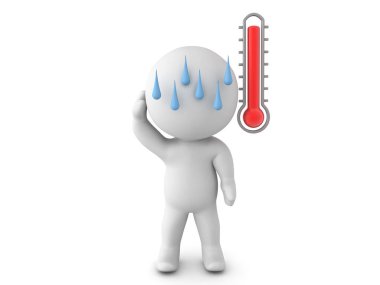 3D Karakterin Ateşi Var