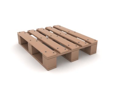 Wharehouse paletinin 3d görüntülemesi