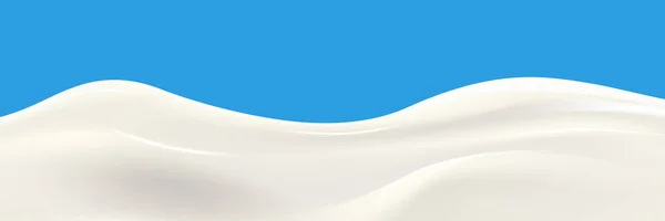 Melk Golf vectorillustratie — Stockvector