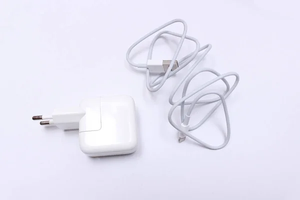 Charging cable, white cable, charge unit