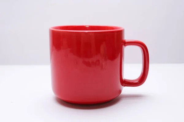 大美丽的红色杯子 — 图库照片