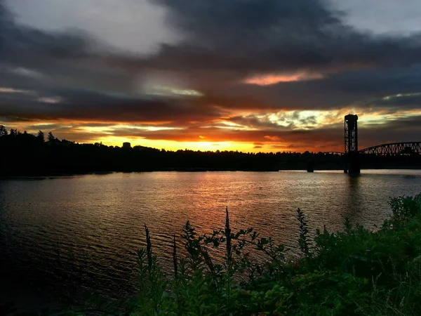 St Johns üzerinde gündoğumu