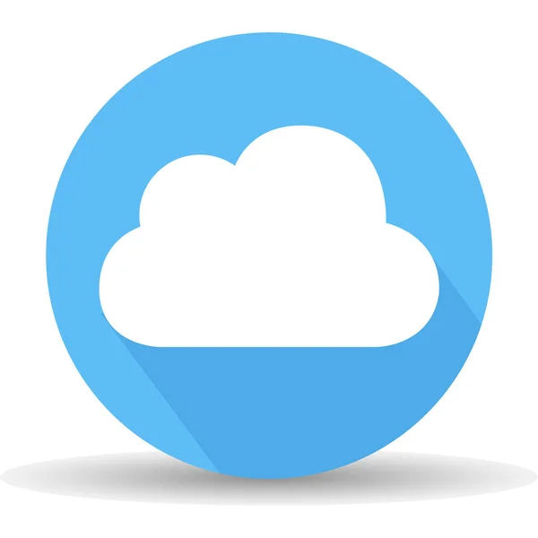 Cloud icon. Vector, illustation, eps10 — Stock Vector