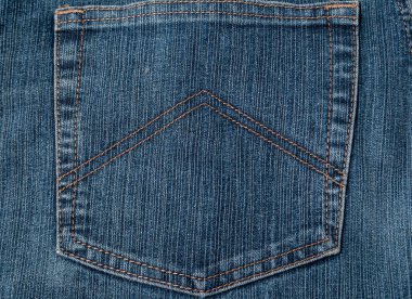 Denim doku ile bir cep