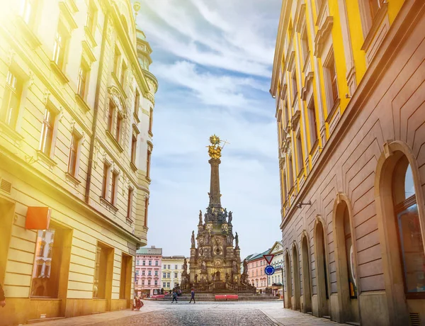 Visitas históricas de Olomouc — Foto de Stock