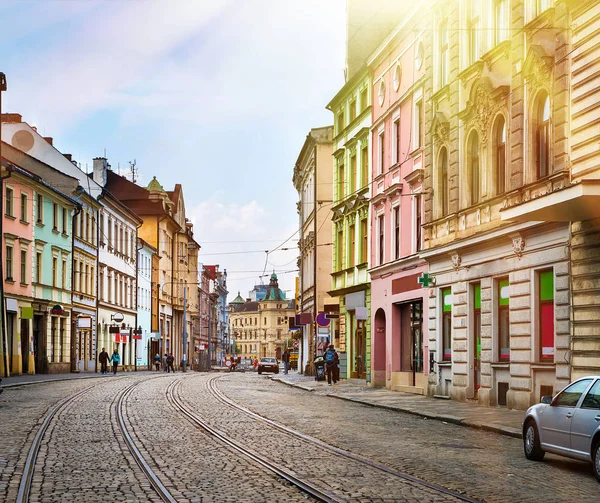 Historiska sevärdheter i Olomouc — Stockfoto