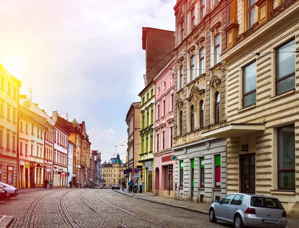 Historiska sevärdheter i Olomouc — Stockfoto