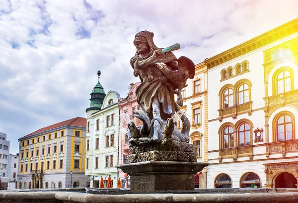 Historische Sehenswürdigkeiten von Olmütz — Stockfoto