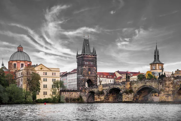 Prag Çek Cumhuriyeti 'nin başkentidir. — Stok fotoğraf