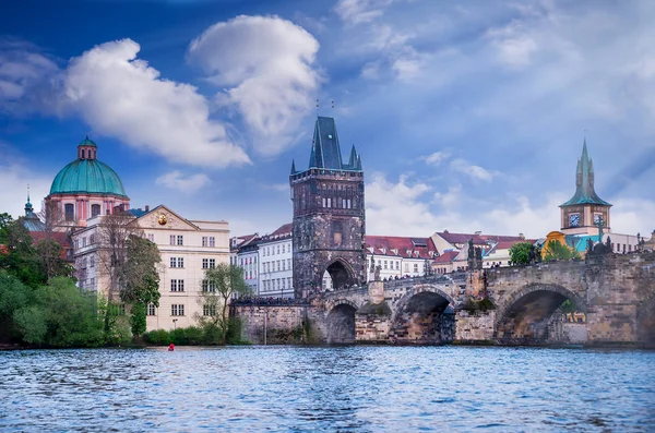 Prag Çek Cumhuriyeti 'nin başkentidir. — Stok fotoğraf