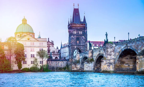 Prag Çek Cumhuriyeti 'nin başkentidir. — Stok fotoğraf