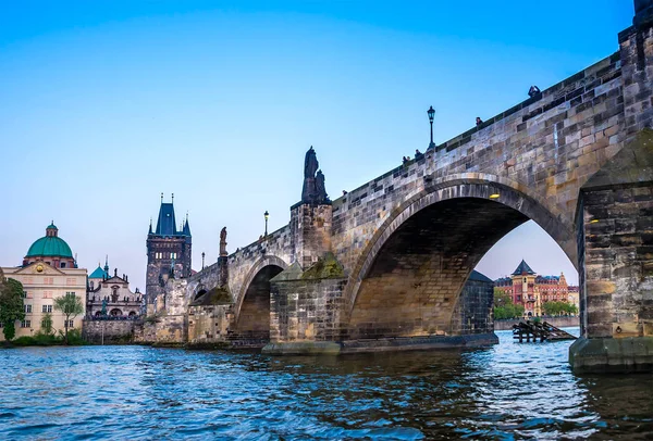 Praga é a capital da República Checa — Fotografia de Stock