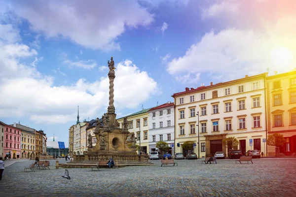 Visitas históricas de Olomouc — Foto de Stock