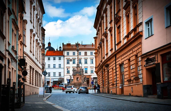 Historiska sevärdheter i Olomouc — Stockfoto