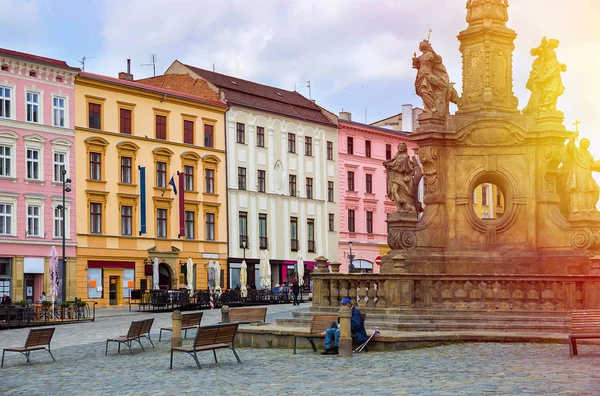 Historische Sehenswürdigkeiten von Olmütz — Stockfoto