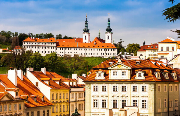 Historical place of Prague, Czech Republic, the European state.