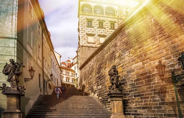 Prague is the capital of the Czech Republic — Stock Photo, Image