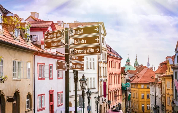 Prague is the capital of the Czech Republic — Stock Photo, Image