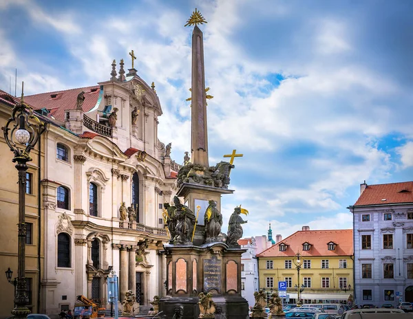 Praga jest stolicą Republiki Czeskiej — Zdjęcie stockowe