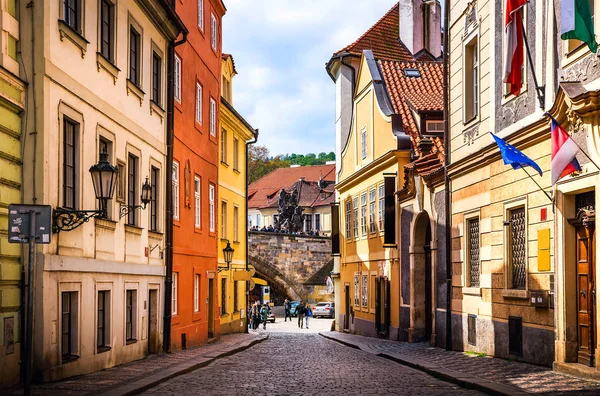Prága a Cseh Köztársaság fővárosa — Stock Fotó