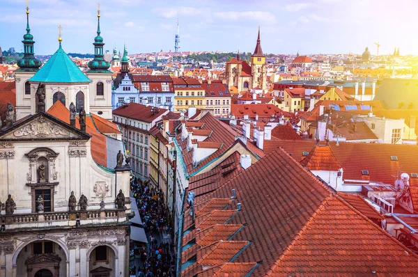 Prague is the capital of the Czech Republic — Stock Photo, Image