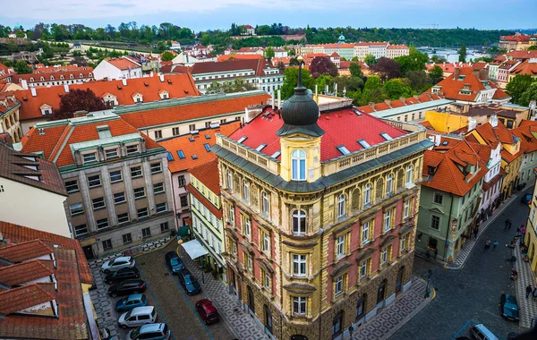 Praga é a capital da República Checa — Fotografia de Stock