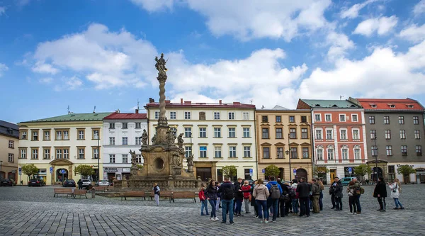 Lugares de interés de la ciudad vieja de Olomouc — Foto de Stock