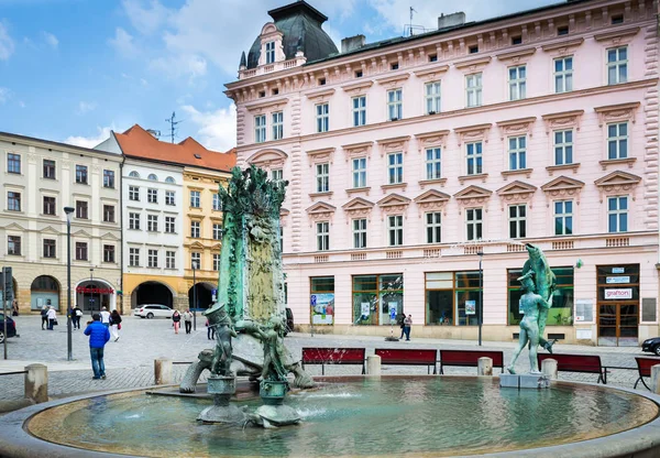 Sehenswürdigkeiten der Altstadt in Olmütz — Stockfoto