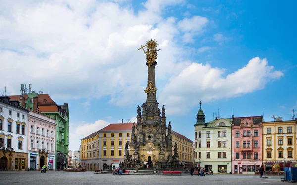 Sights of the old city in Olomouc — Stock Photo, Image
