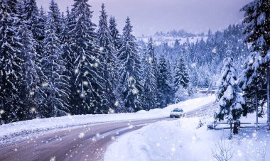 Noel Kış Manzarası