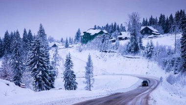 Noel Kış Manzarası