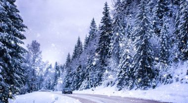 Noel Kış Manzarası