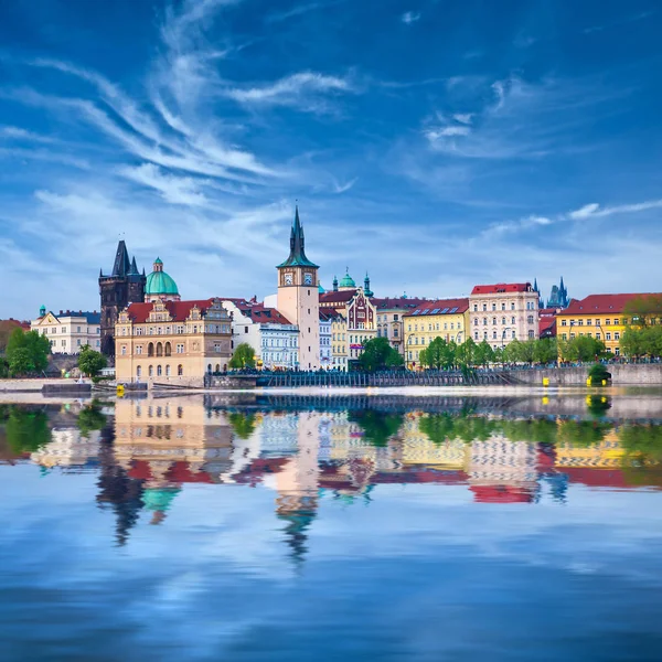 Прага Столиця Чехії Європейської Держави Історичні Пам Ятки — стокове фото