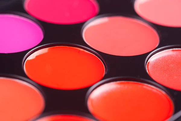 Kolor szminki palety — Zdjęcie stockowe