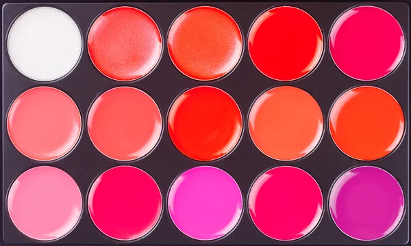 Color lipstick palette — Stock Photo, Image